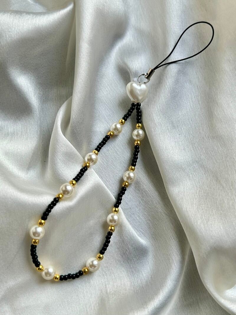 Black Gold Pearl Charm
