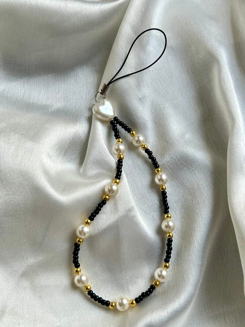 Black Gold Pearl Charm - Image 2