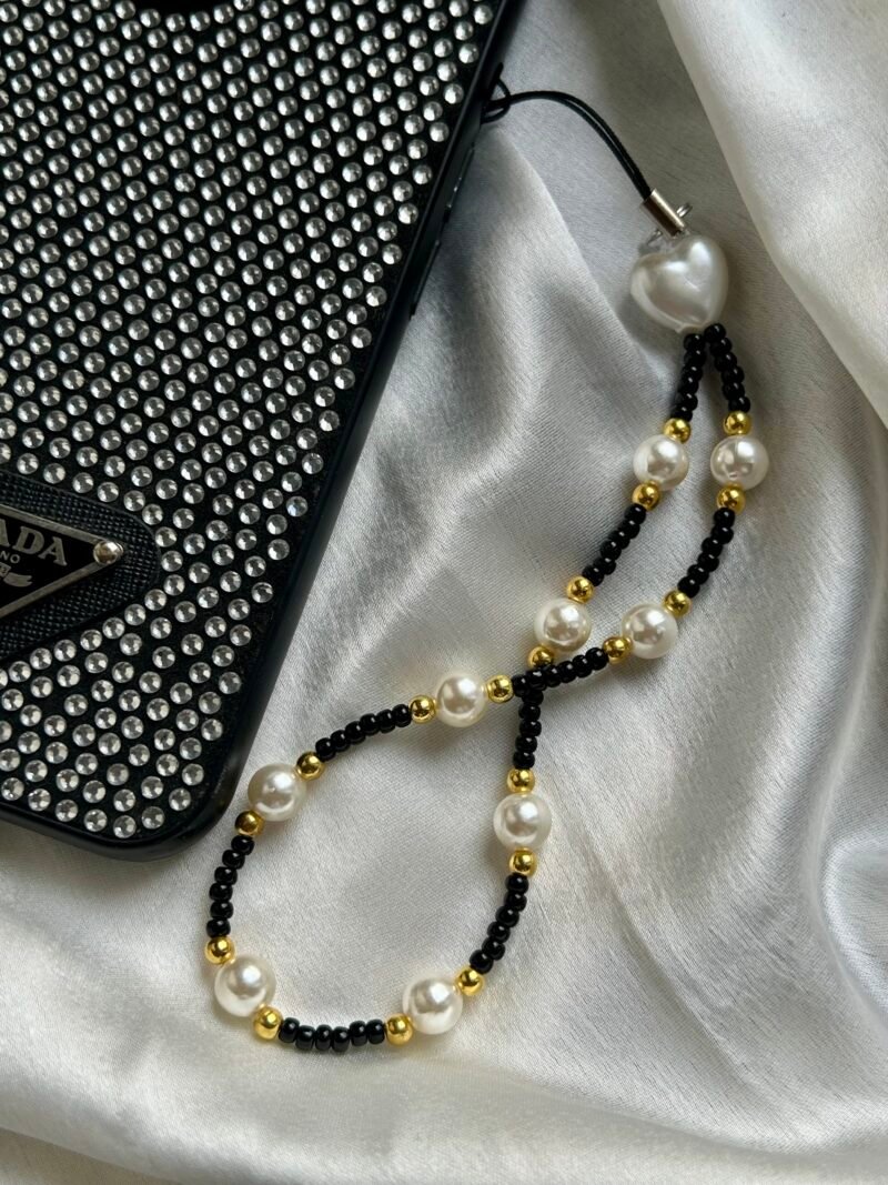 Black Gold Pearl Charm - Image 3