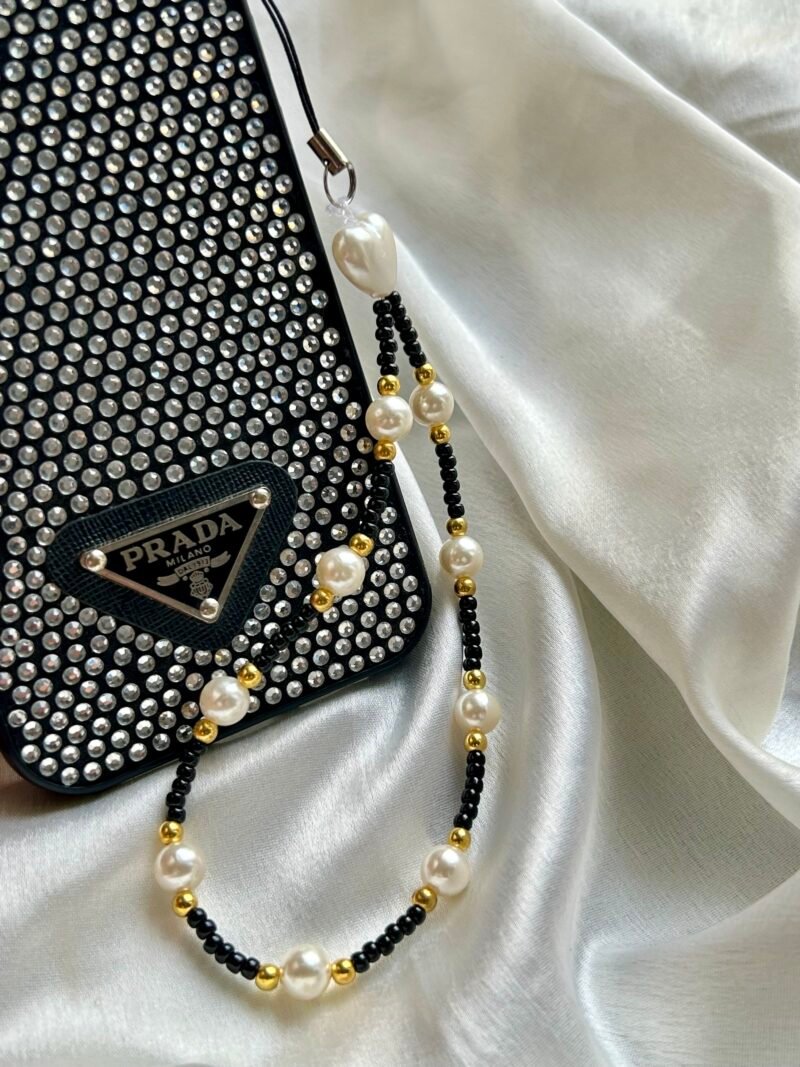 Black Gold Pearl Charm - Image 4