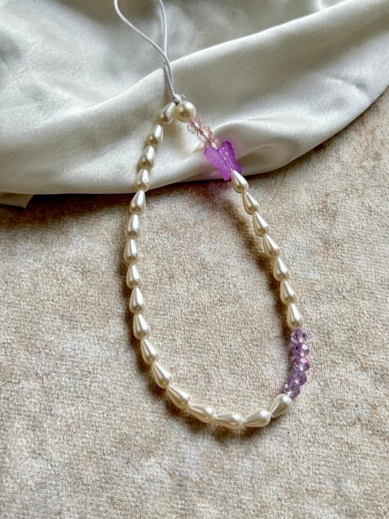 drop pearl phone charm - Image 2