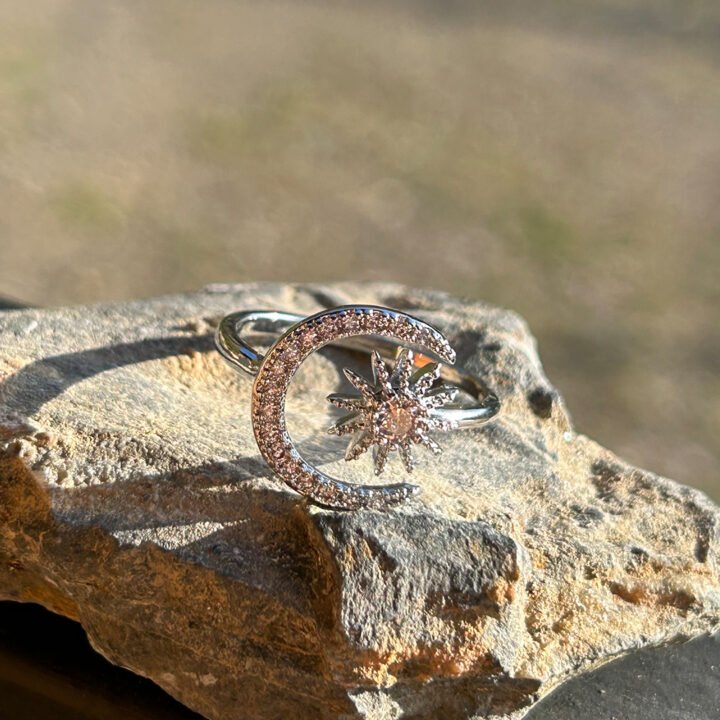 Celestial Glow Moondust Ring