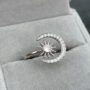 Celestial Glow Moondust Ring