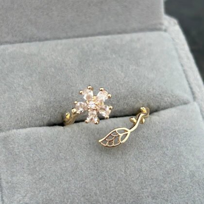 Bloom & Vine Adjustable Ring