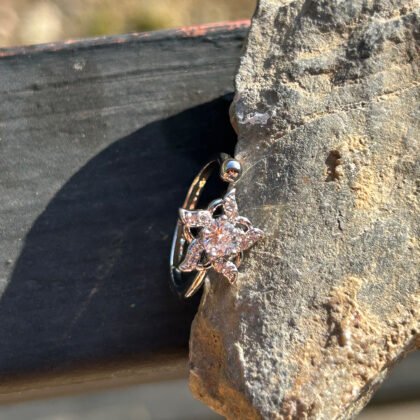 Frost Bloom Star Ring