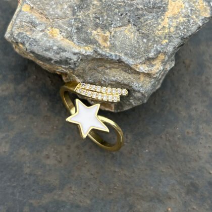 Starlight Trail Adjustable Ring