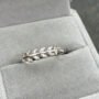 Silver Ivy Band Ring
