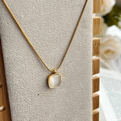 Sunkissed Square Pendant