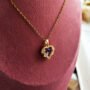 Eternal Flame Heart Pendant
