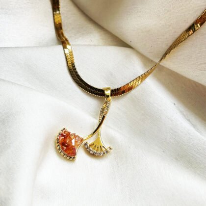 Amber Bloom Pendant