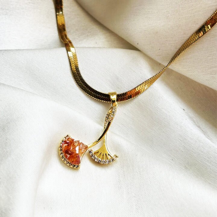 Amber Bloom Pendant