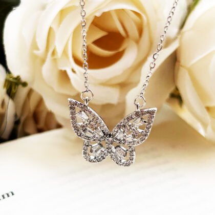 Crystal Wings Necklace