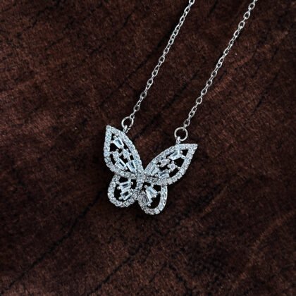 Crystal Wings Necklace