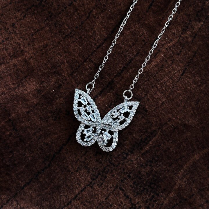 Crystal Wings Necklace