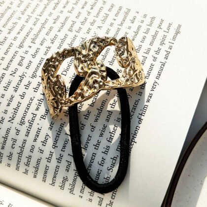 Luxe Molten Gold Hair Tie