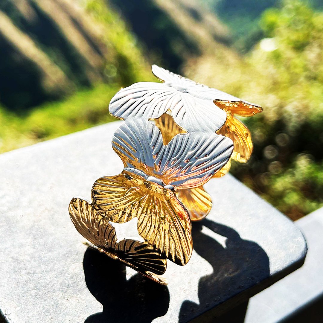 Mountain Bloom Statement Ring