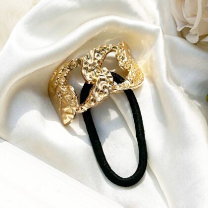 Luxe Molten Gold Hair Tie