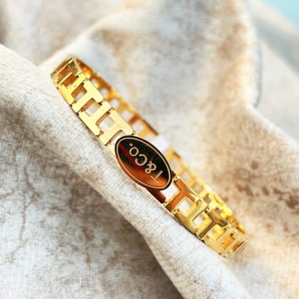 Bold Link Charm Bracelet – T&CO Inspired