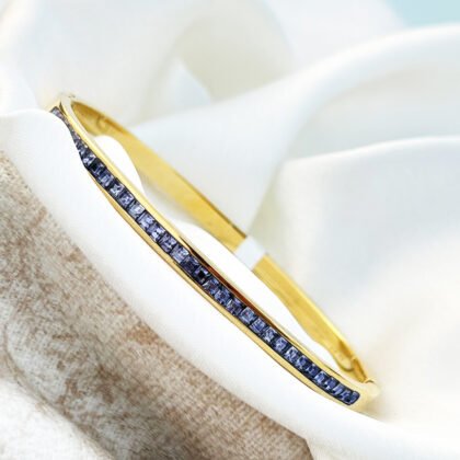 Blue Royale Crystal Kada