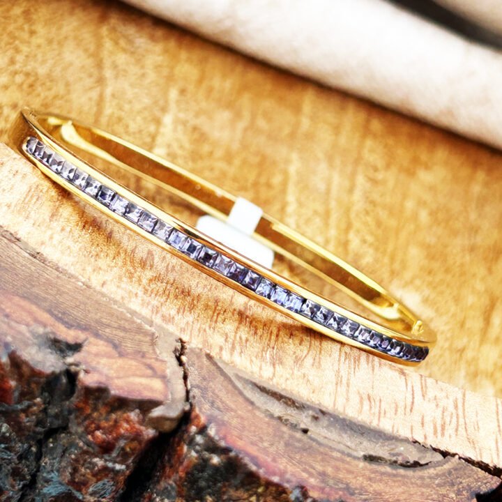 Blue Royale Crystal Kada