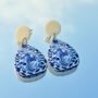 Blue Porcelain Drop