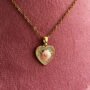 Blossom Heart Crystal Pendant
