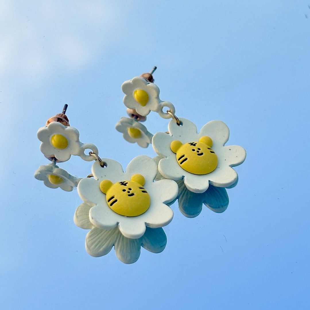 Cute Tiger Face Flower