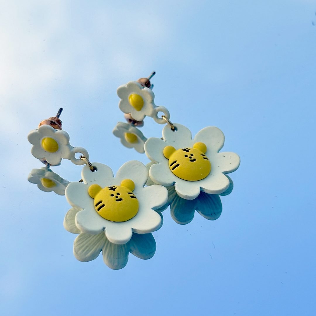 Cute Tiger Face Flower