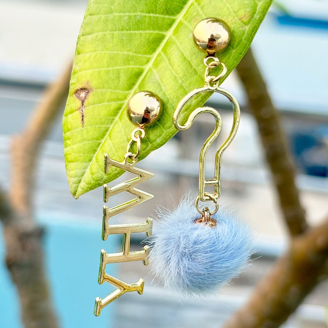 Why & Question Mark Earrings