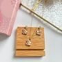 Blush Petal Charm Set