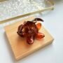 Cocoa Bloom Hair Claw