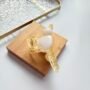 Honey Heart Pearl Claw Clutcher