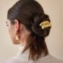 golden wave hair tie