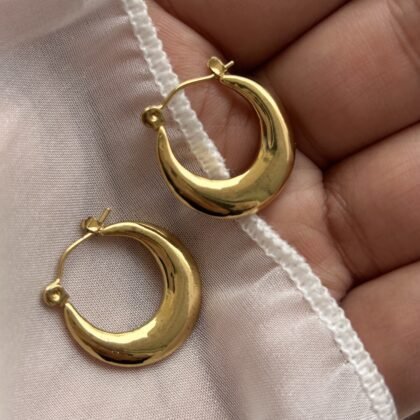 Classic Crescent Hoops