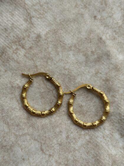 Bamboo Chic Hoops