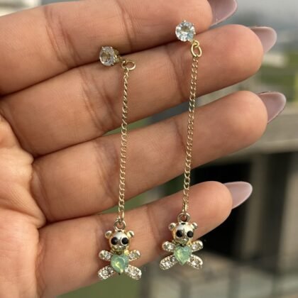 Teddy Chain Love Danglers