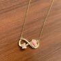 Butterfly Forever Necklace – Pink