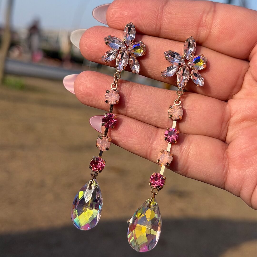 Rose Starline Sparkle Drops