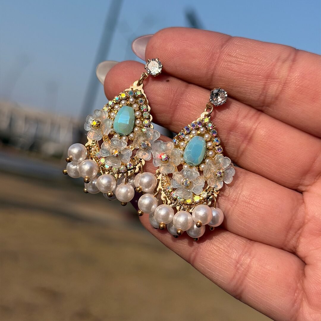 Aqua Pearl Heirloom Drops