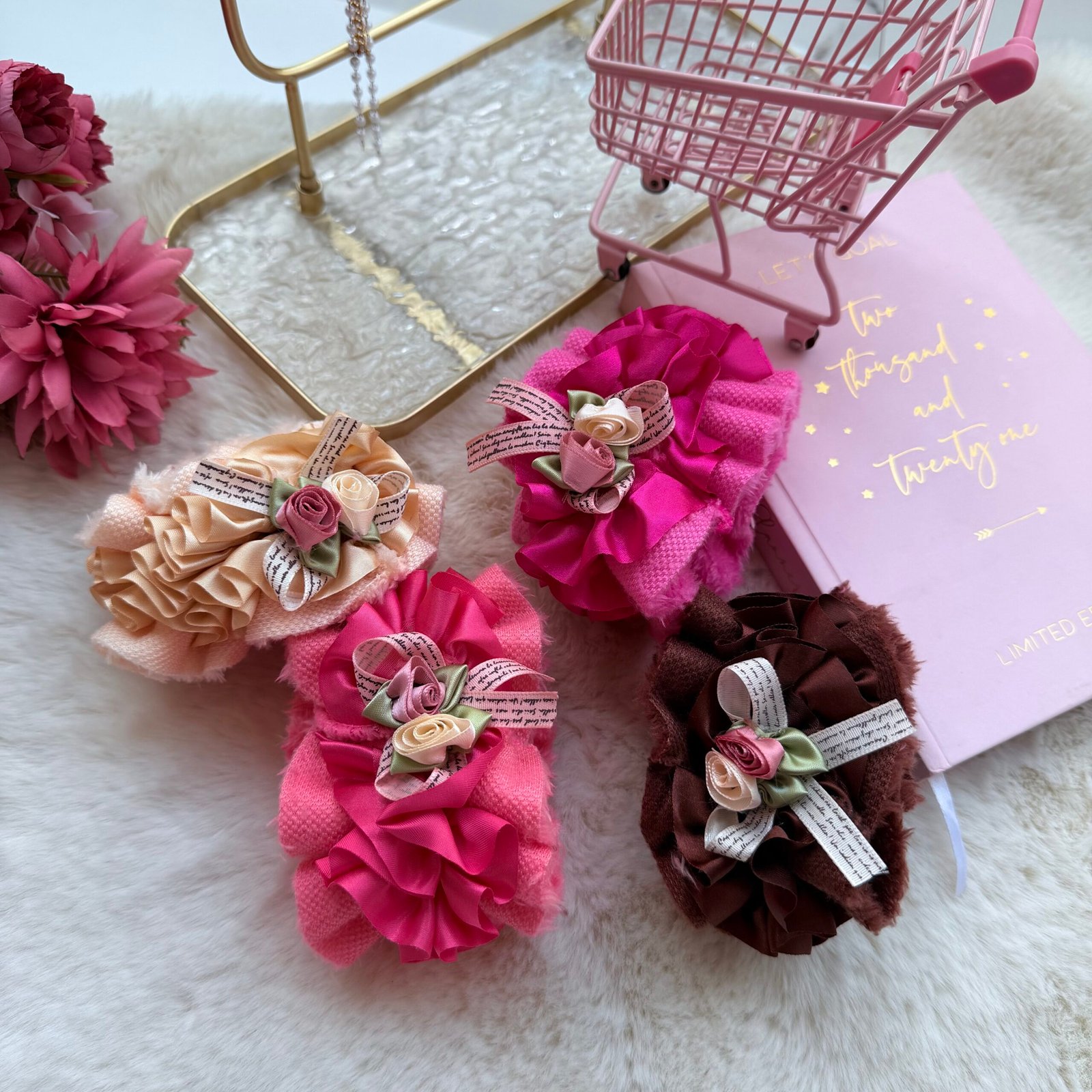 Bloom Garden Scrunchies