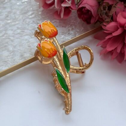 Sunset Tulip Luxe Clutcher