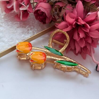 Sunset Tulip Luxe Clutcher